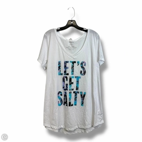 Top Short Sleeve Basic By Torrid In White, Size: 2x Everyday Layering