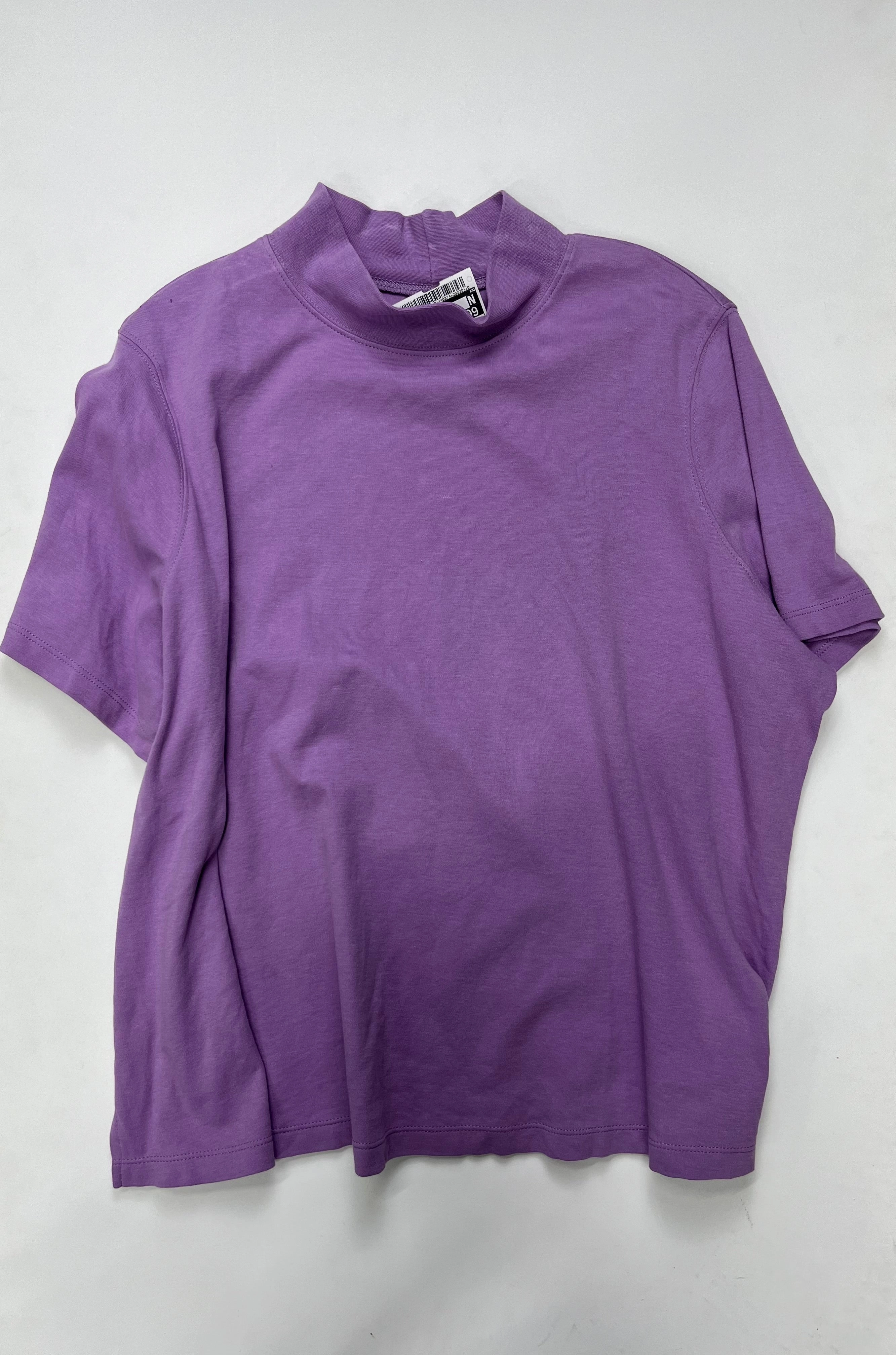 SeamlessConstruction Top Short Sleeve By Appleseeds  Size: 1x