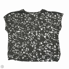 Fit For All Classic Comfort Top Short Sleeve By Ave Leisure In Grey & Silver, Size: 3x