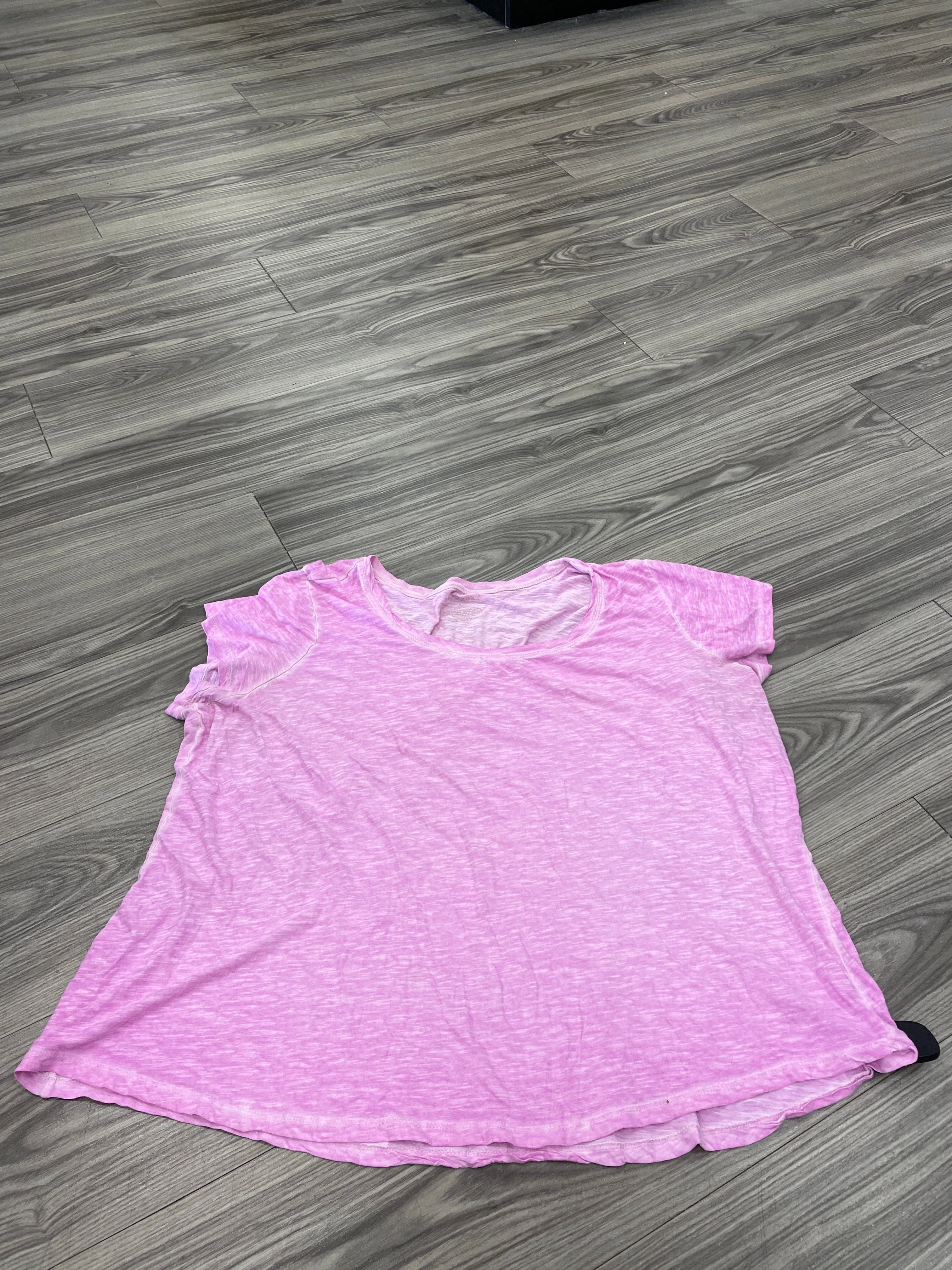 Breathable Fit Wear Cool Layering Top Short Sleeve By Boutique    Size: 1x