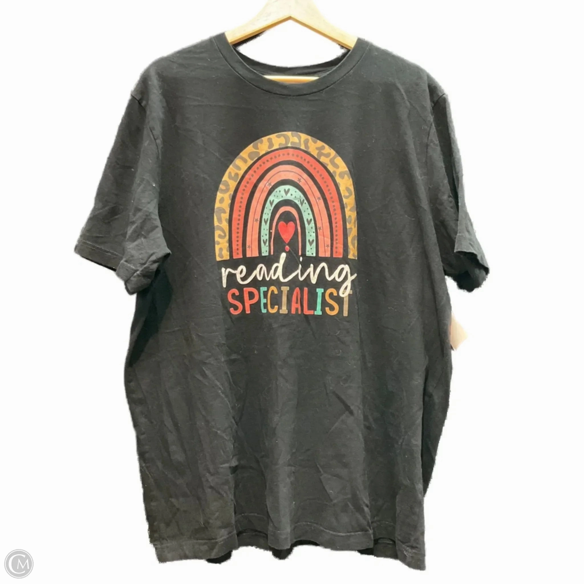 Casual Comfort Essential Layer Top Short Sleeve By Clothes Mentor In Black, Size: 2x