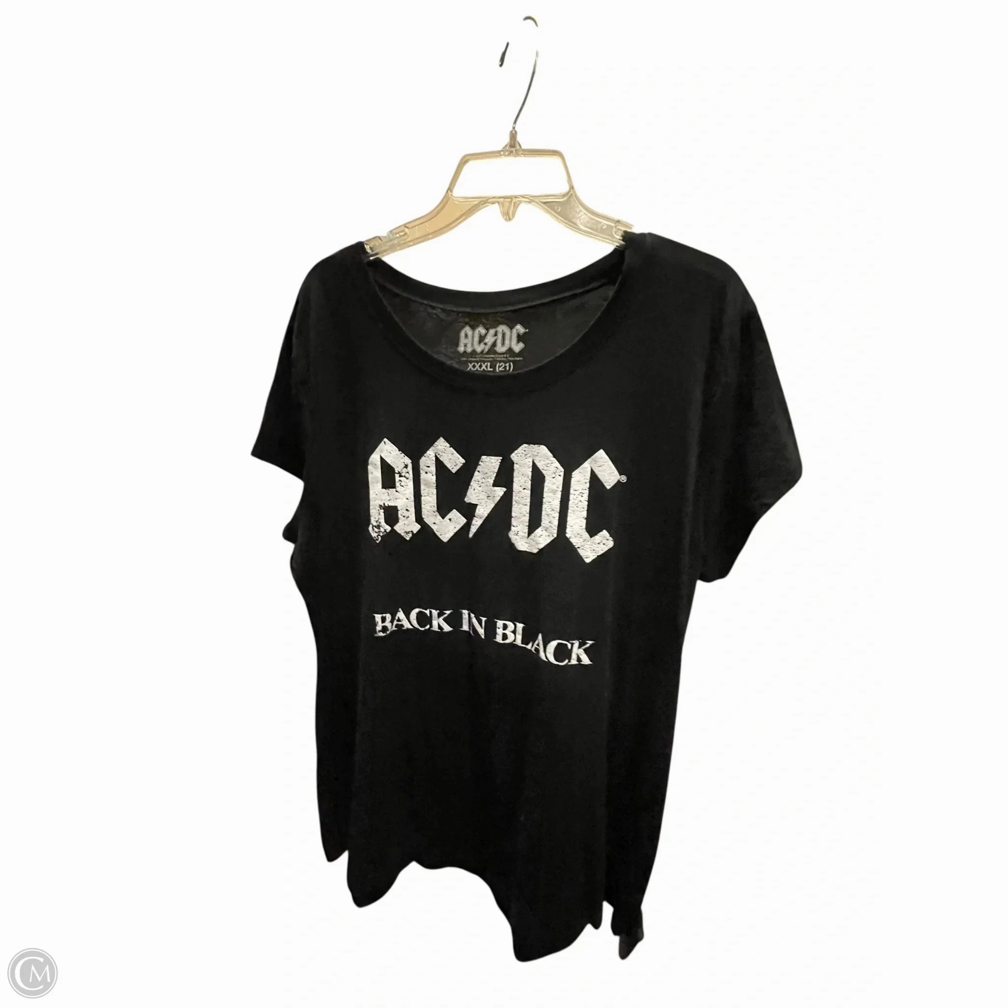 Top Short Sleeve By Clothes Mentor In Black, Size: 3x Breathable Design Wear OdorResistant Fabric