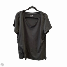 Top Short Sleeve By Clothes Mentor In Black, Size: 3x Timeless Must-Have Flexible Collar