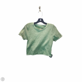 Top Short Sleeve By Clothes Mentor In Green, Size: Xl Comfy Casual Classic Layering