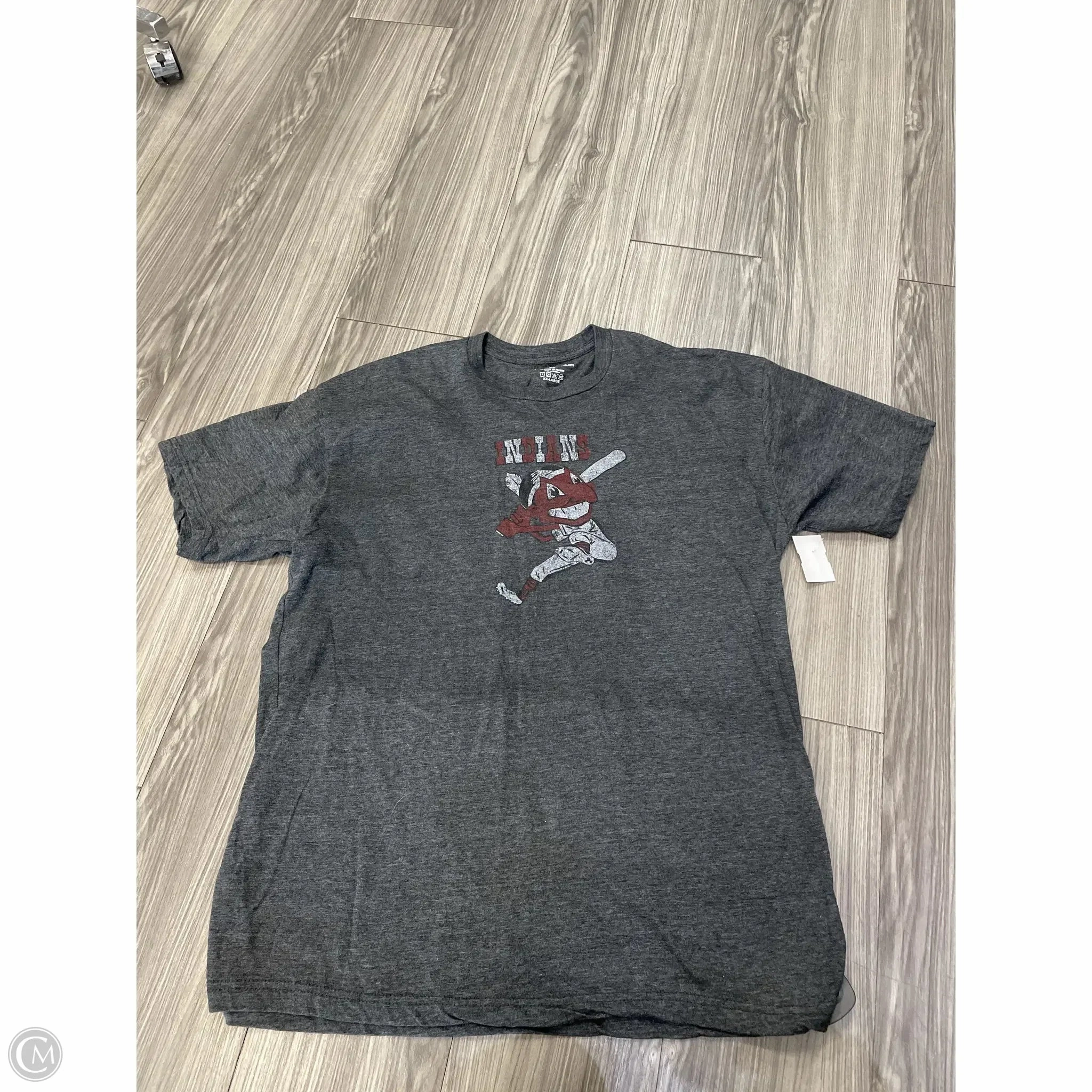 Elderly clothing Weekend Outfit Top Short Sleeve By Clothes Mentor In Grey, Size: 2x