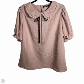 Top Short Sleeve By Clothes Mentor In Mauve, Size: 2x Comfy Casual Wear Non Shrink Material