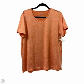 Athletic Fit Top Short Sleeve By Clothes Mentor In Orange, Size: 2x
