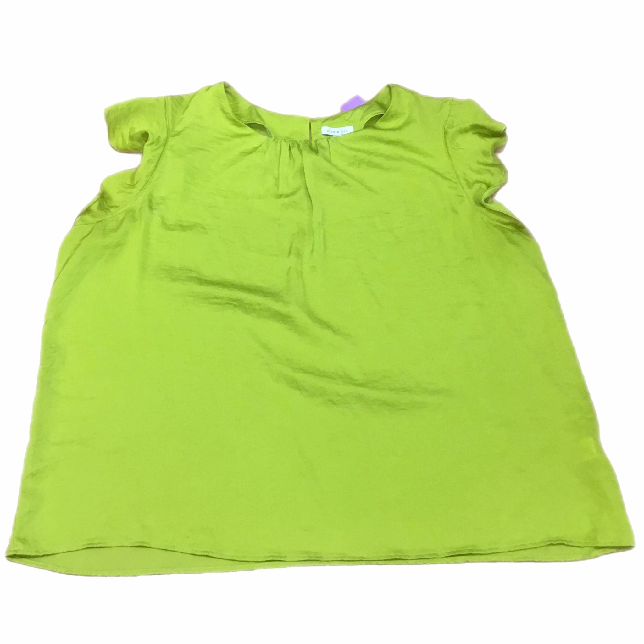 Top Short Sleeve By Clothes Mentor  Size: 2x BreathableMeshLining