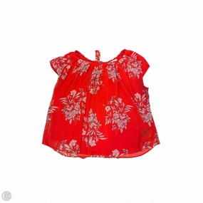 Top Short Sleeve By Cmc In Red, Size: 2x Comfy Apparel