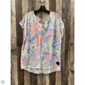 Top Short Sleeve By Cme In Multi-colored, Size: 2x Comfy Look Wear Fashionable Option