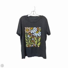 Top Short Sleeve By Cmf In Grey, Size: 2x Kids clothing Light Layers