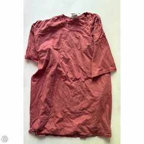 elastic waistband Top Short Sleeve By Comfort Colors In Orange, Size: 2x