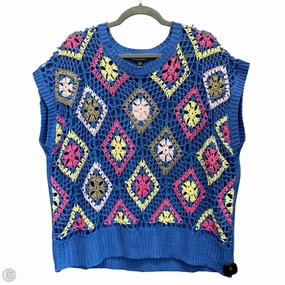 Top Short Sleeve By Davi & Dani In Blue, Size: 3x Trendy Comfort Fit