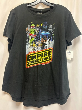 Effortless Comfort Wear Easy Wear Option Top Short Sleeve By Fifth Sun In Black, Size: 3x