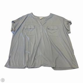 anniversary Top Short Sleeve By J. Jill In Blue, Size: 3x