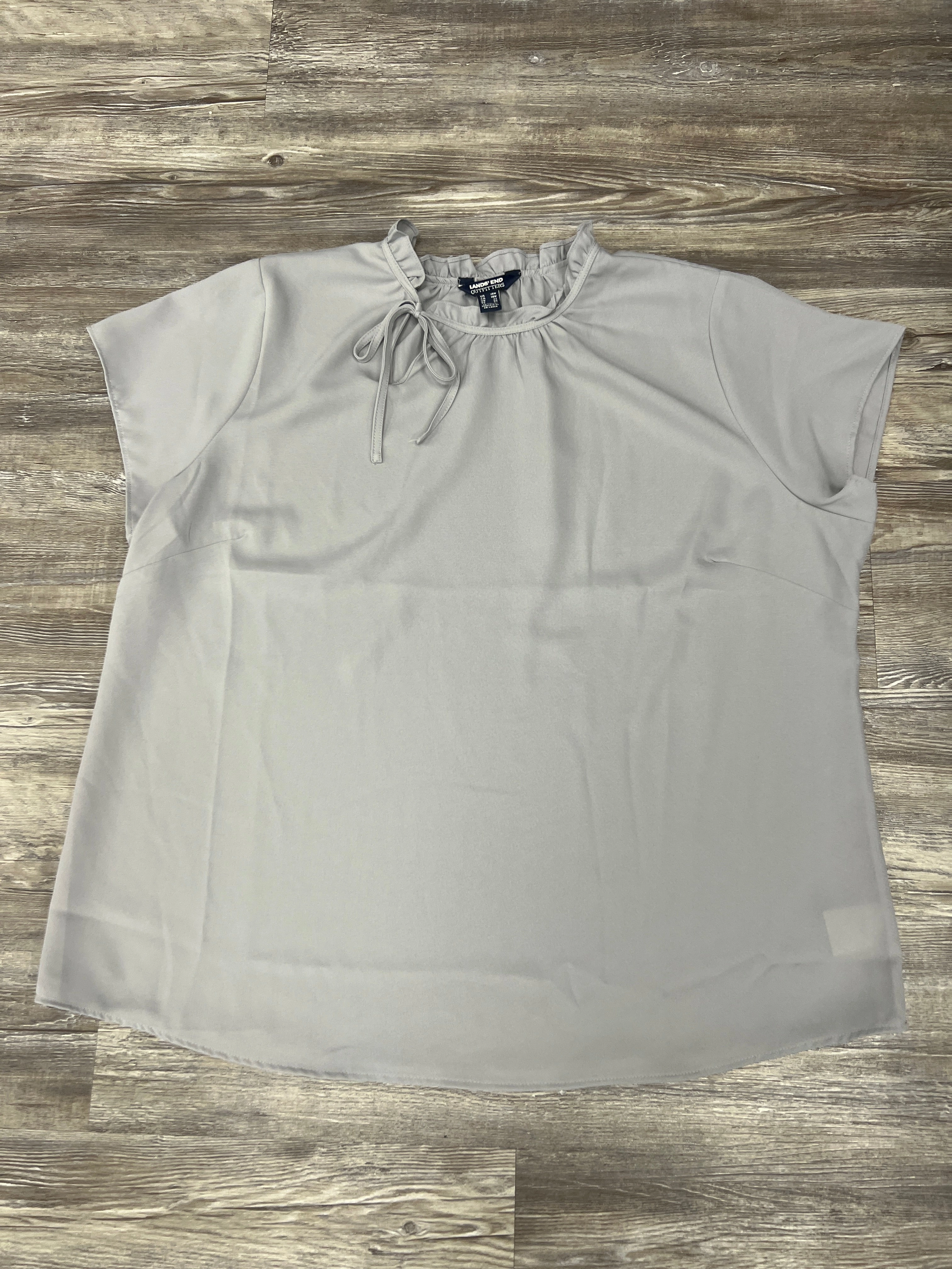 Essential Wardrobe Weekend Outfit Top Short Sleeve By Lands End  Size: 2x