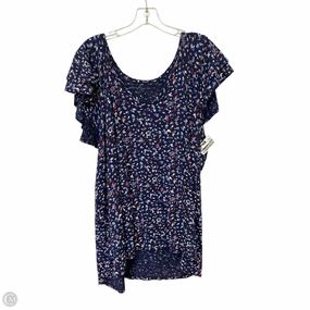 Top Short Sleeve By Lane Bryant In Floral Print, Size: 2x Sustainable Packaging LightweightBlend