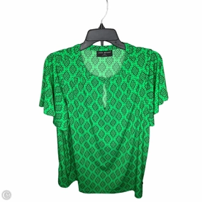 Top Short Sleeve By Lane Bryant In Green, Size: 2x Sleek Design Fit