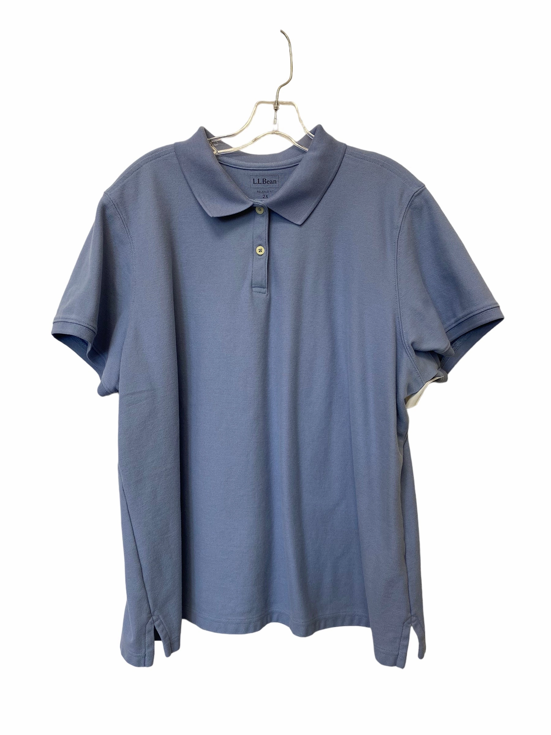 Top Short Sleeve By Ll Bean  Size: 2x Casual Active
