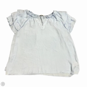 Comfort and Fit Top Short Sleeve By Nanette By Nanette Lepore In Blue, Size: 3x