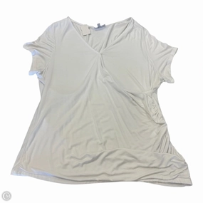 Top Short Sleeve By Northstyle In White, Size: 1x Sustainable Packaging vacation wear