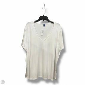Active Layering Top Short Sleeve By Old Navy In White, Size: 2x