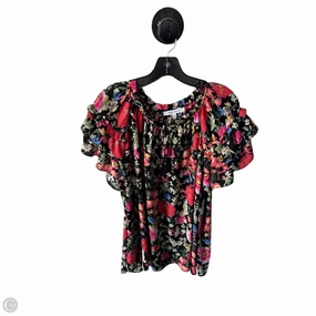 Top Short Sleeve By Rose And Olive In Black & Red, Size: 3x Fresh Style Trend