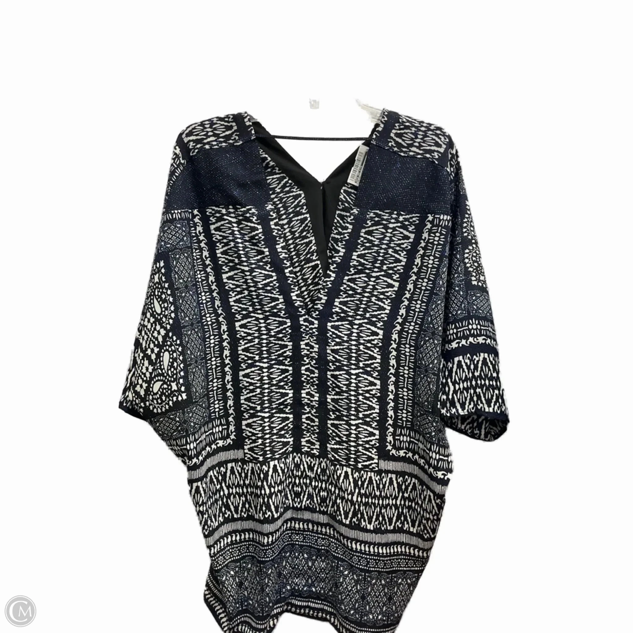 Top Short Sleeve By Rose And Olive In Blue, Size: 1x Fit for Any Season