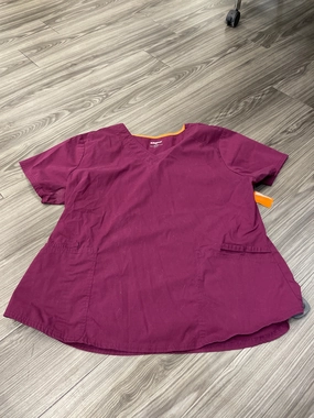 Top Short Sleeve By Scrubs  Size: 2x City Casual