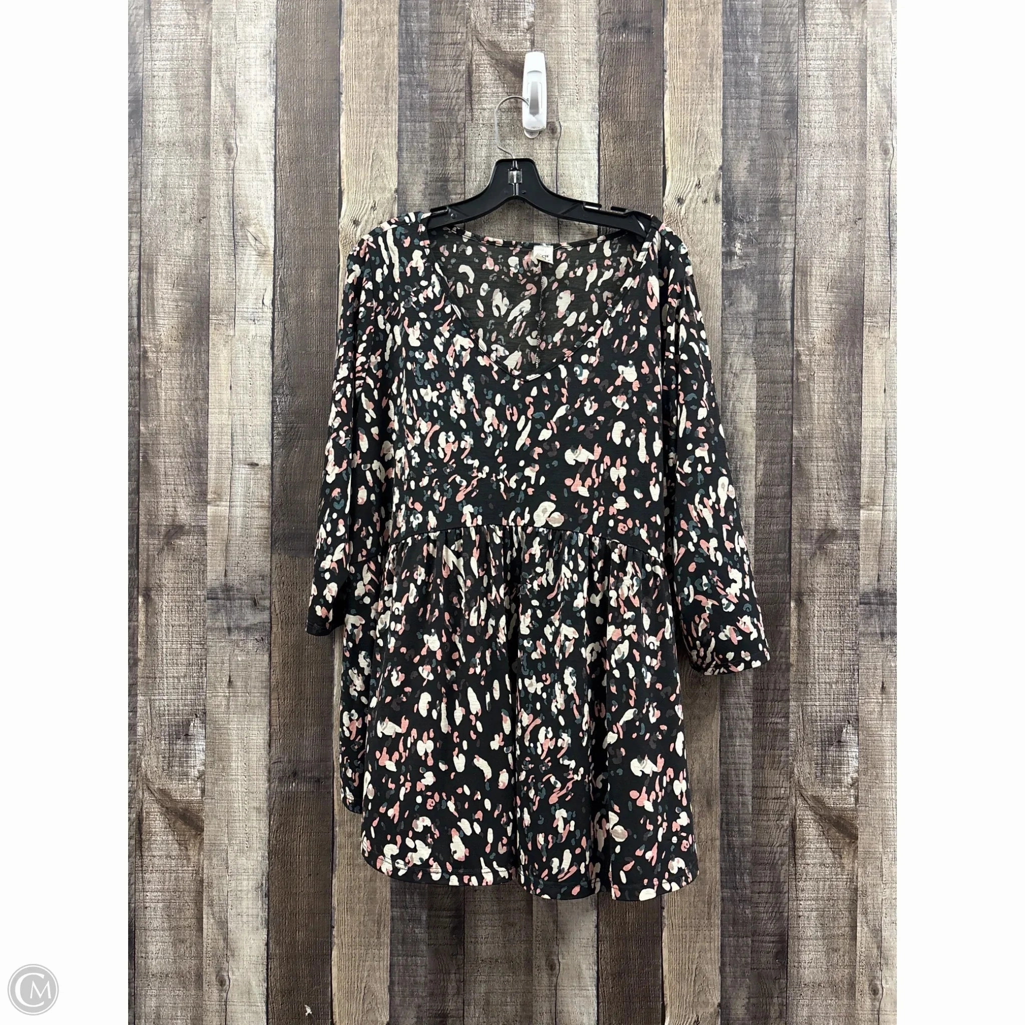 Timeless Comfort Wear Top Short Sleeve By Sew In Love In Multi-colored, Size: 2x