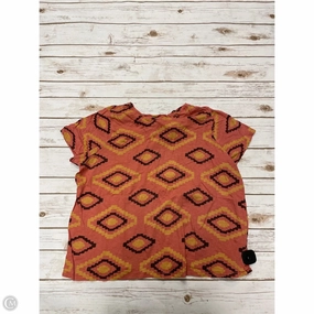 EcoFriendlyDyes Top Short Sleeve By Sonoma In Multi-colored, Size: 1x