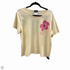 Top Short Sleeve By Sonoma In Yellow, Size: Xl NoSideSeam