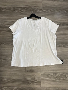 Top Short Sleeve By St Johns Bay  Size: 3x Versatile Wear