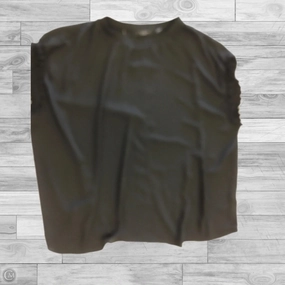 Top Short Sleeve By T Tahari In Black, Size: 2x SeamlessConstruction BioBased Fibers