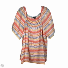Top Short Sleeve By Talbots In Multi-colored, Size: 2x Layering Comfort Flexible Waist