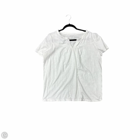 Seasonal Fashion Top Short Sleeve By Talbots In White, Size: 1x