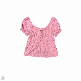 Top Short Sleeve By Torrid In Pink, Size: Xl Easter