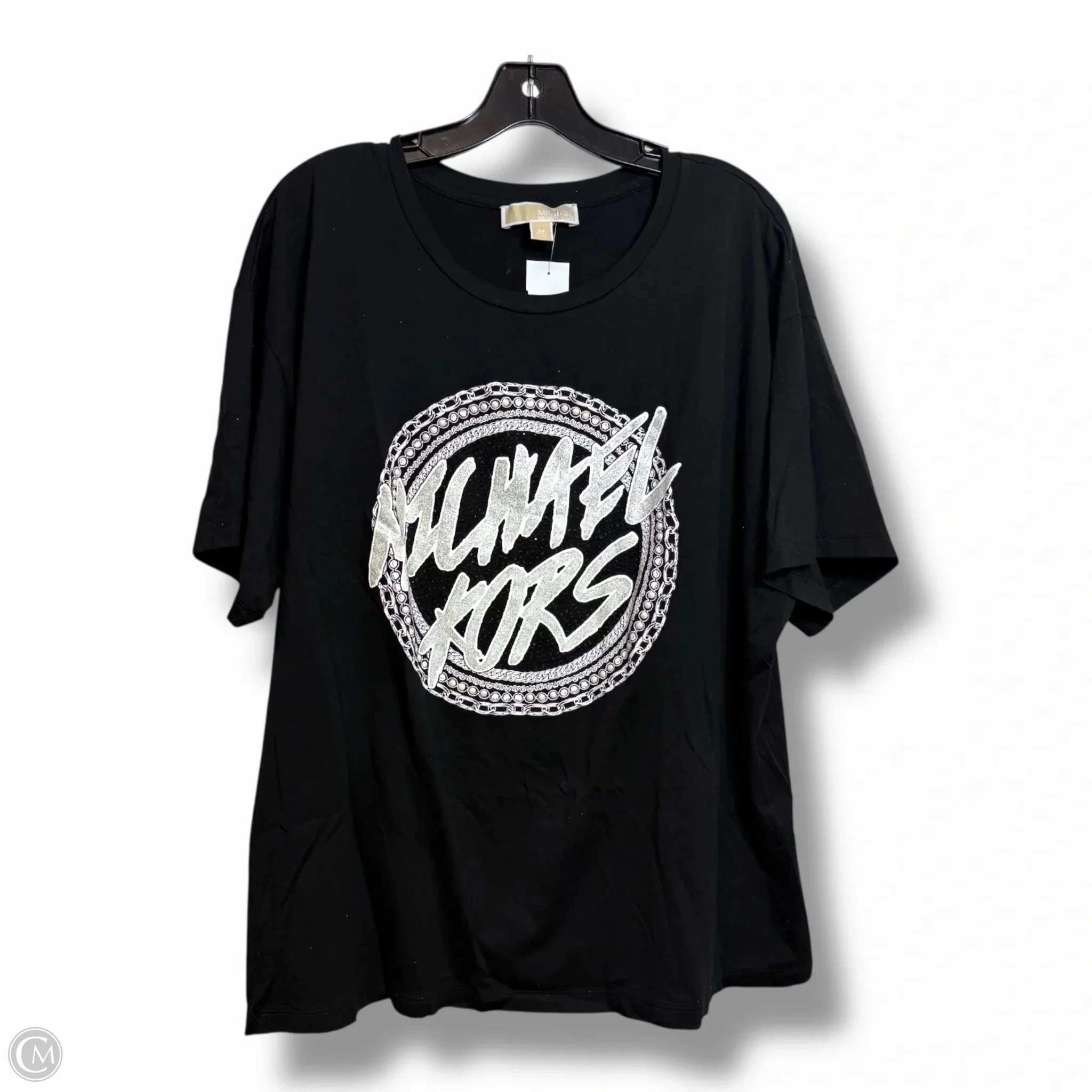 Top Short Sleeve Designer By Michael Kors In Black, Size: 2x Value for Money Light Flex