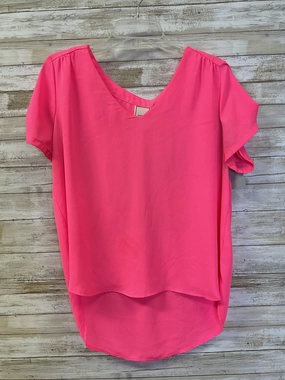 Top Ss Basic By Meraki In Pink, Size:Xl All-Season Comfort