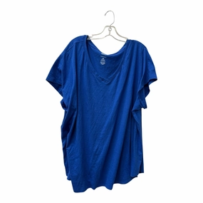 Simple Look Top Ss Basic By Sonoma In Blue, Size:3X