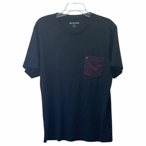 Top Ss Basic By True Religion In Black, Size:Xl Minimalist Apparel Pastel color