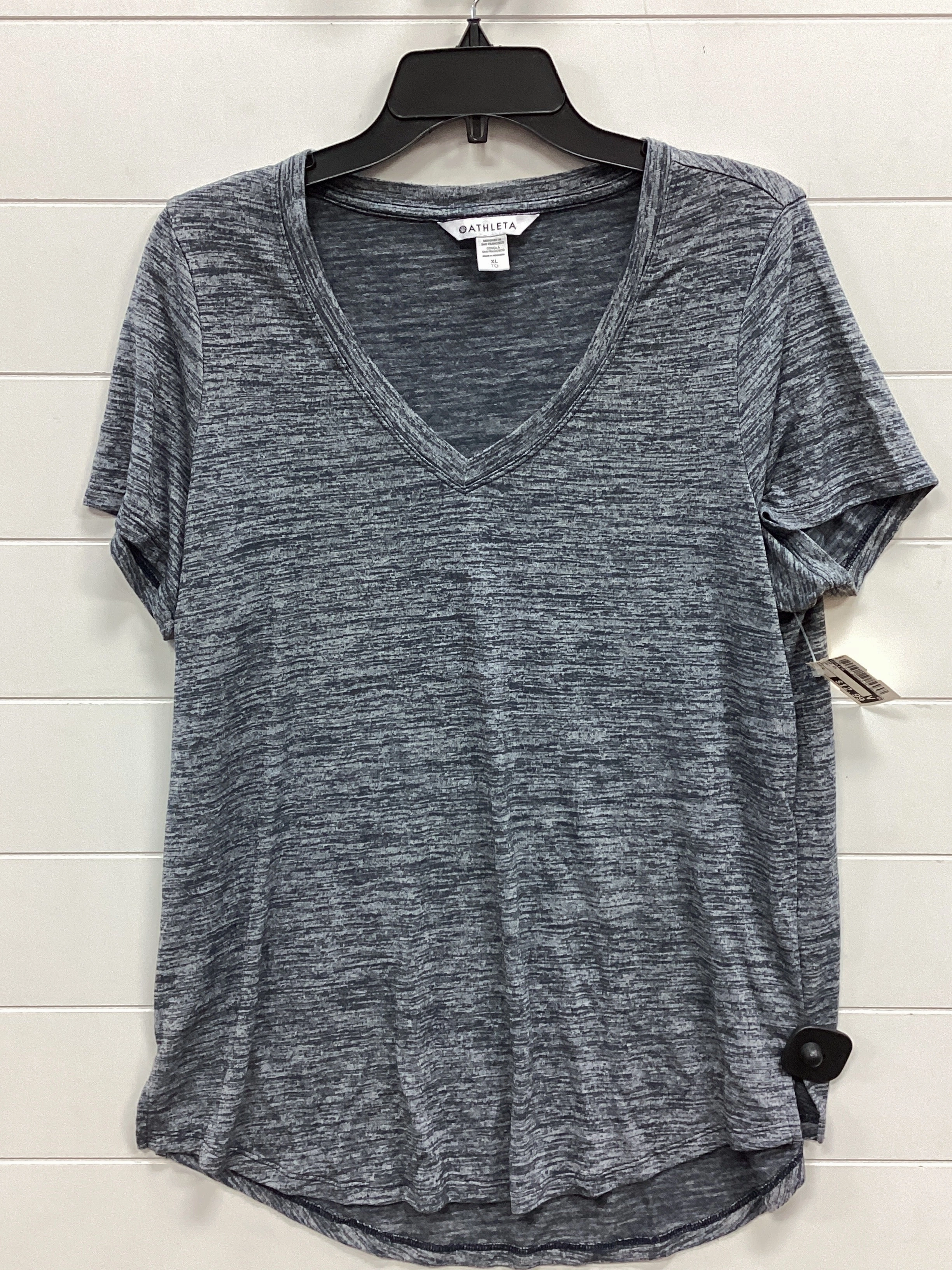 Top Ss By Athleta In Grey, Size:Xl Perfect for Vacation