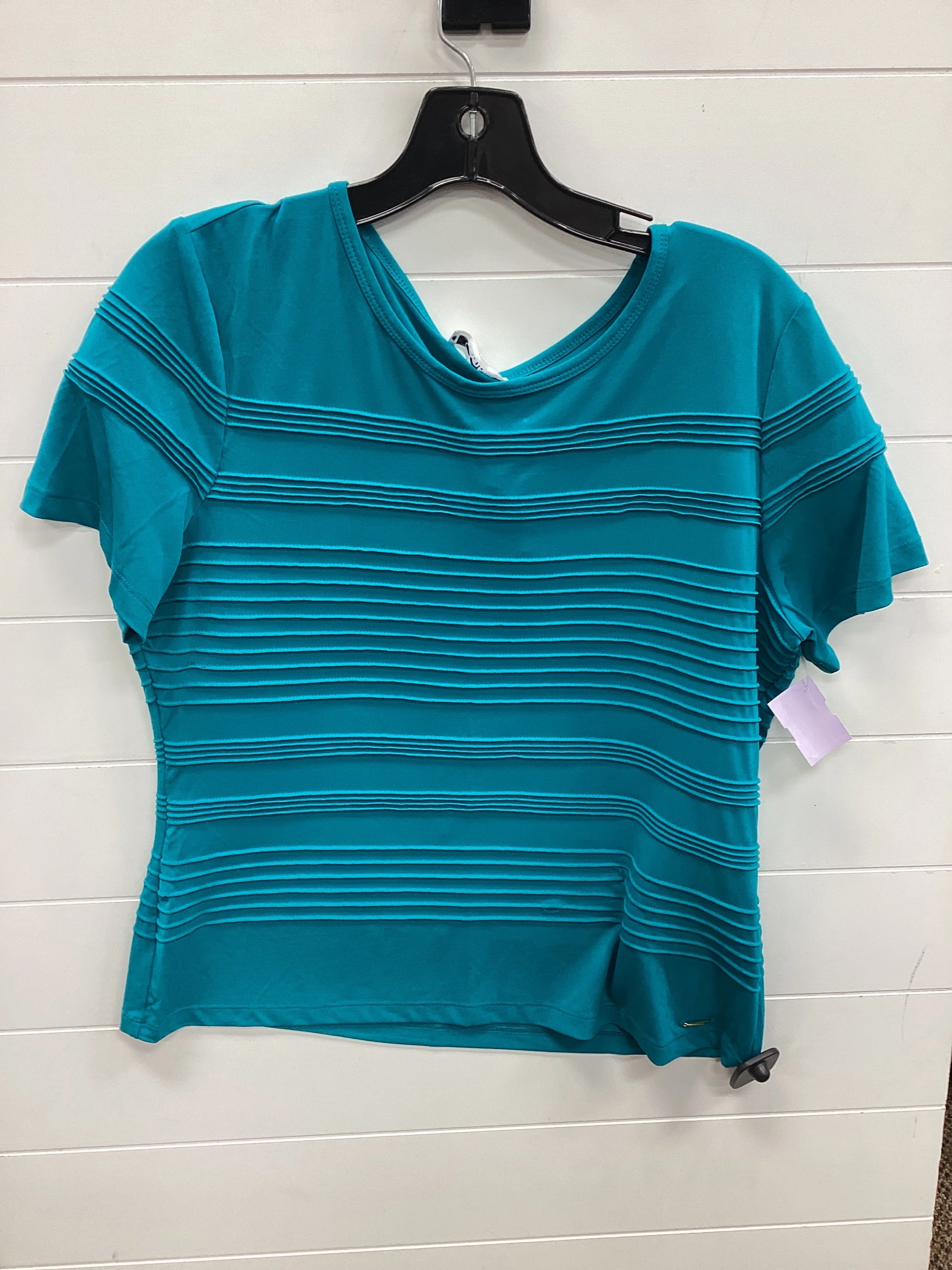 Top Ss By Calvin Klein In Teal, Size:Xl Outdoor Smart Formal Occasion