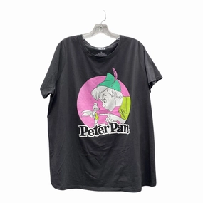 Top Ss By Disney In Grey, Size:2X Chilly Day Comfort Comfort and Breathable