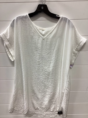 Top Ss By Mon Ami In White, Size:Xl Adult sophistication