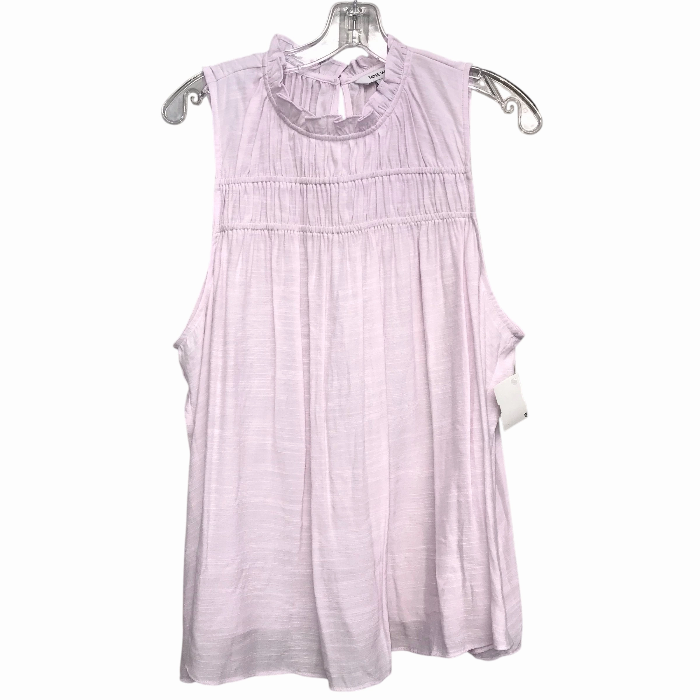 Top Ss By Nine West In Purple, Size:Xl Active Wear Breathable Fit Design