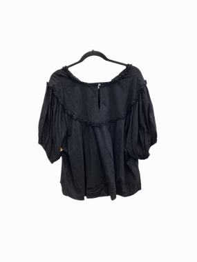 Top Ss By Old Navy In Black, Size:1X Quick Slip Chill Design