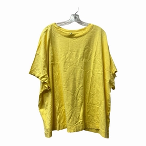 Fade Resistant Coating Top Ss By Old Navy In Yellow, Size:4X