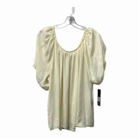 Comfy Comfort Top Ss By Rafaella In Cream, Size:2X