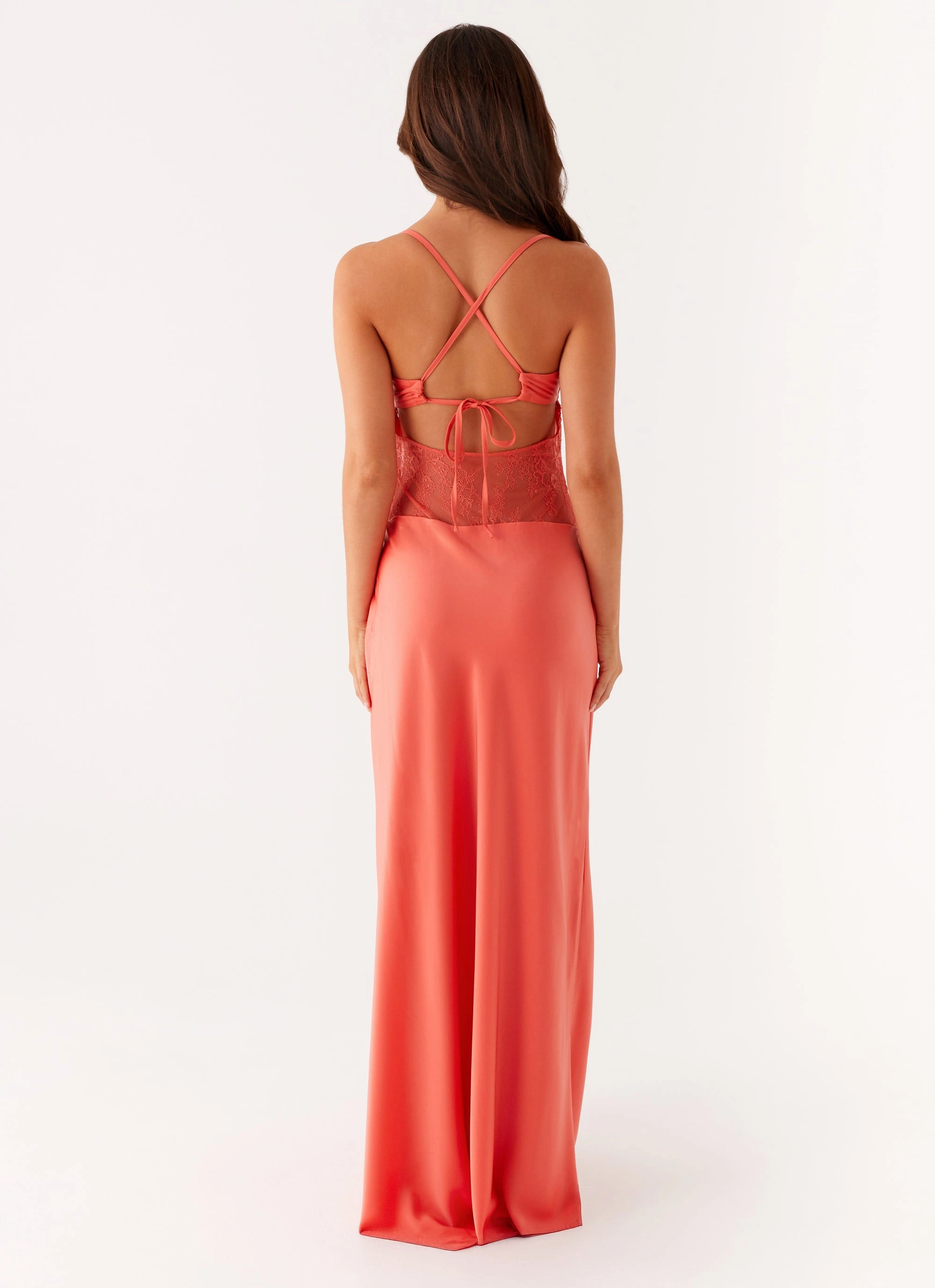 Chic Everyday Wear Clean Touch Shae Maxi Dress - Tangerine